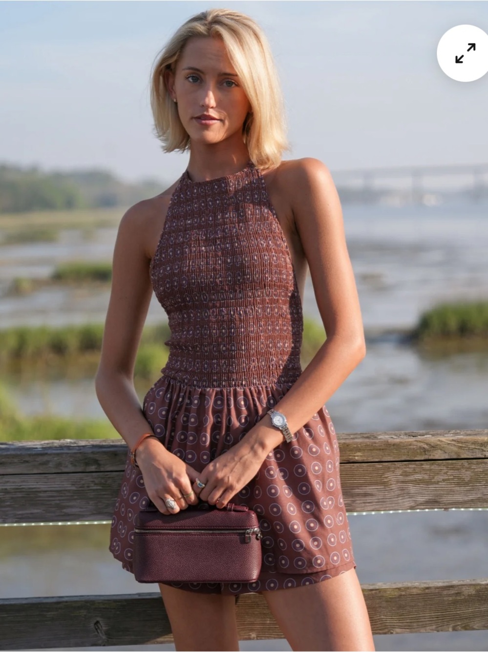 Darling Loungewear Harlow Halter Set - Picture 5 of 7